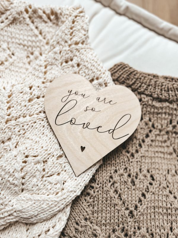 Sweterek premium Lovely hearts
