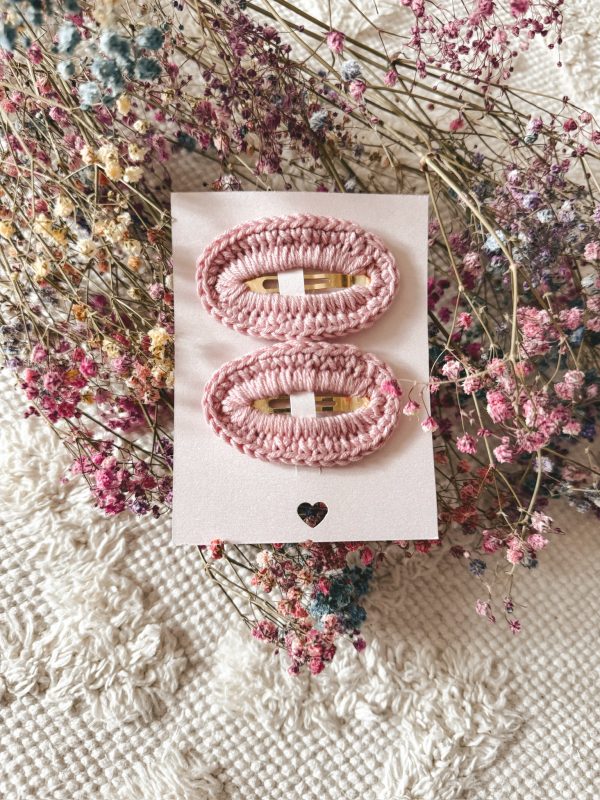 Pastel Daily Crochet Clips