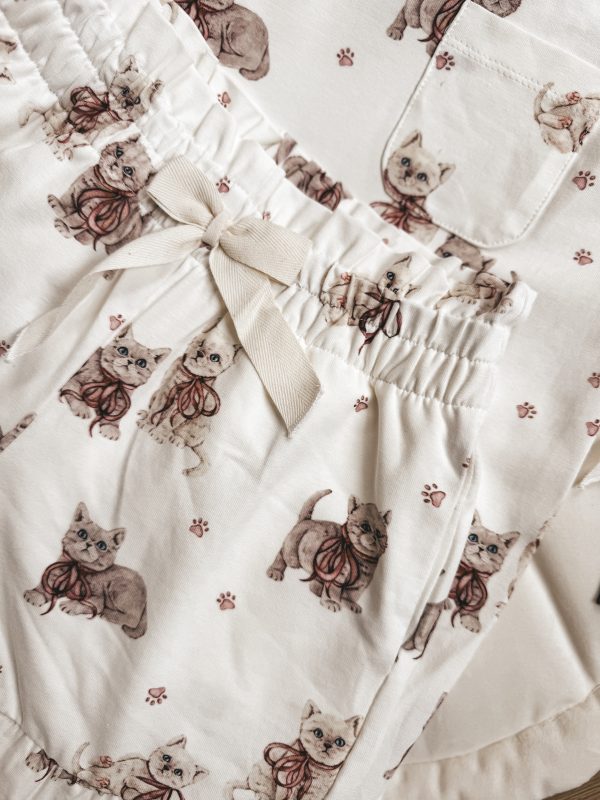 Komplet letni Kittens cream