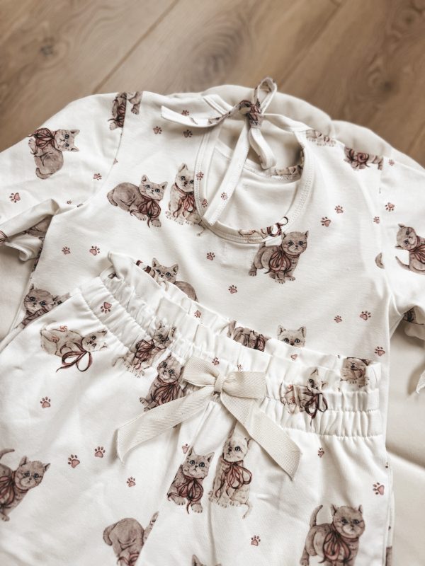 Komplet letni Kittens cream