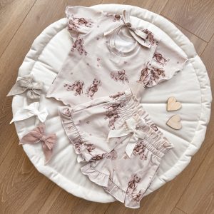 Komplet letni Puppies beige