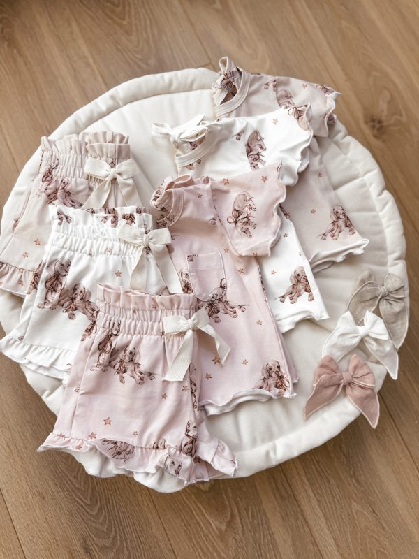 Komplet letni Puppies cream