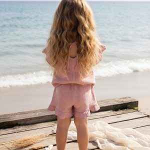 Komplet letni muślinowy Princess Rose Wrzos
